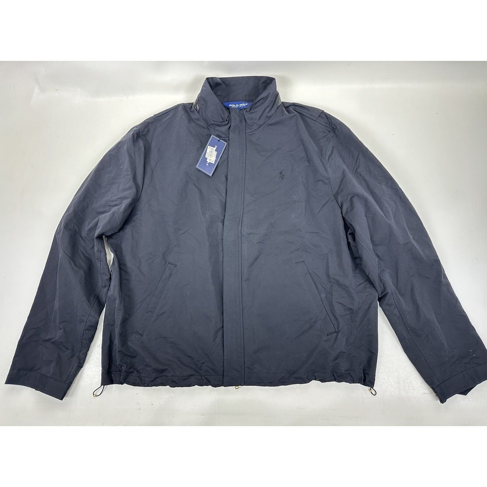 Polo‎ Golf Ralph Lauren Waterproof Jacket Men's Size XXL Black